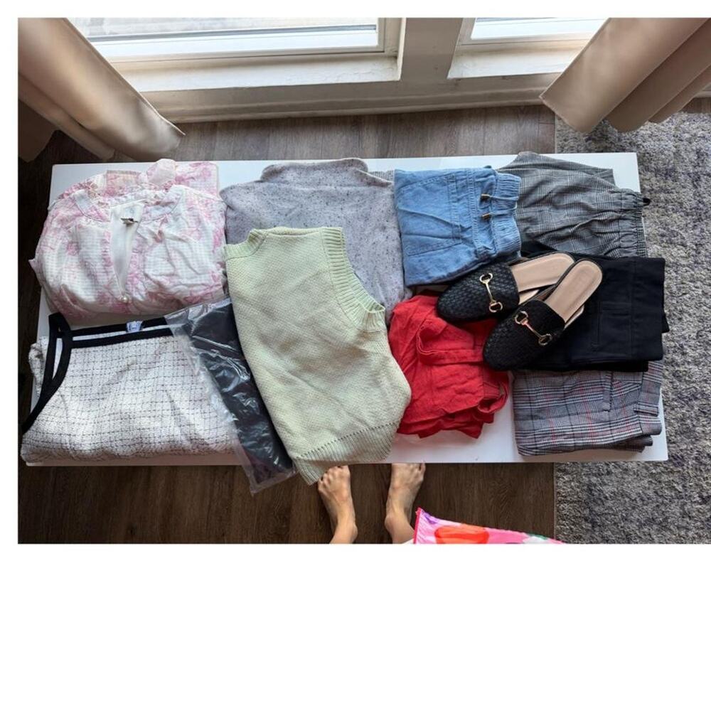 Dress tops pants shoes 6.5